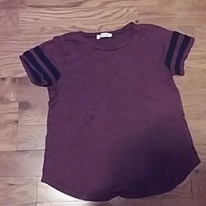 Purple snow shirt
